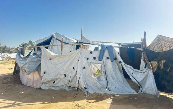 Gaza: – Et telt om sommeren er som å leve i helvete 